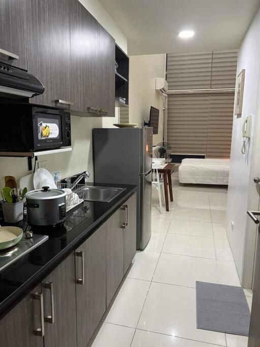 Cozy High Ceiling Studio @ Ortigas Near Podium, Megamall Apartment Manila Luaran gambar